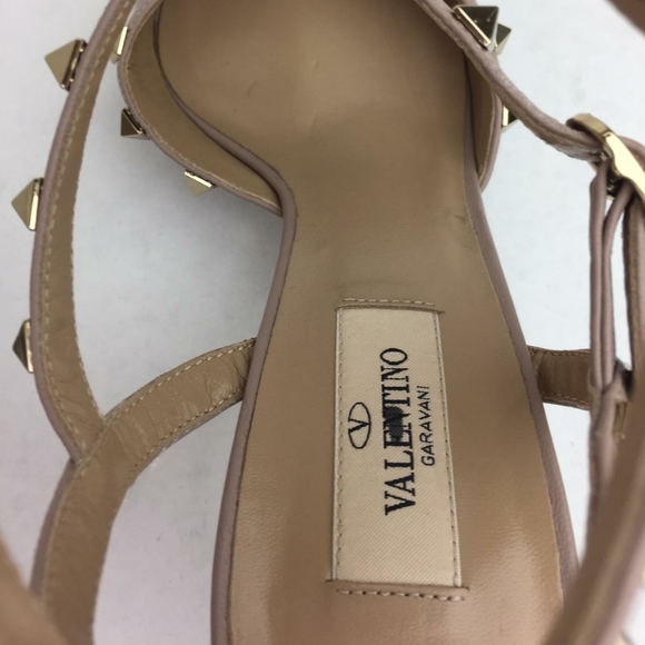 VALENTINO Rockstud Strappy Pointed Toe Pum… - Picture 10 of 15
